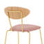 Matherne 18.5'' H Fabric Upholstered Metal Side Chair-1215403777-1215403776