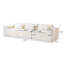 Canapé modulaire rembourré 3 pièces Berrysburg-129163567-129163568