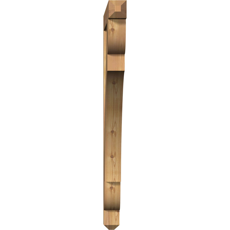 Support pour artisan olympique, Cèdre rouge de l'Ouest (lisse), H 48 po x l 3,5 po x P 42 po
