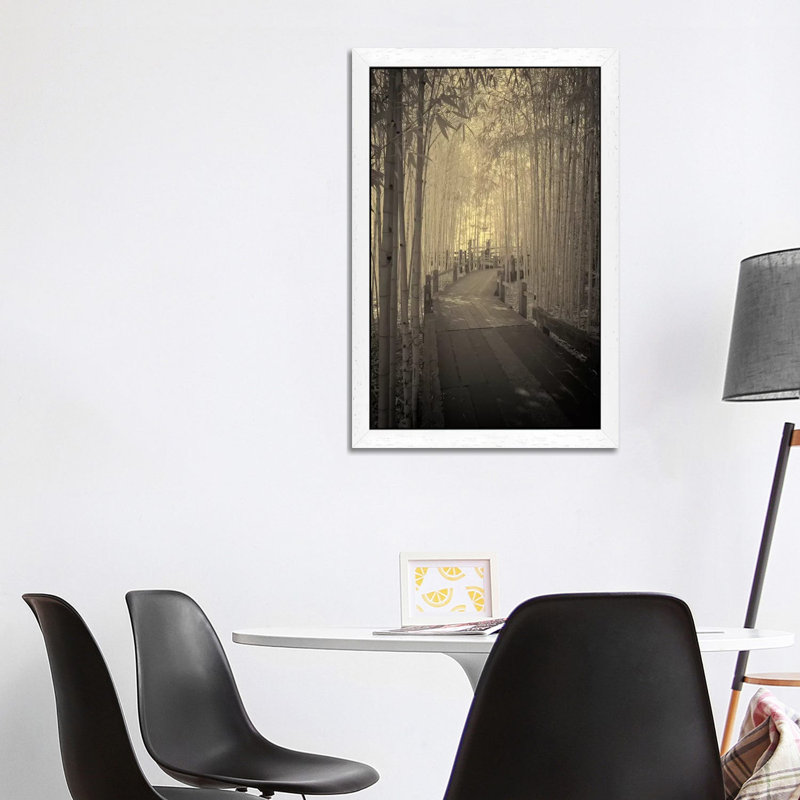 All To Myself Alone by Geoffrey Ansel Agrons - Floater Frame Print on Canvas, White, 66.04 cm H x 45.72 cm W