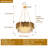 Modern Round Golden K9 Crystal Chandelier, Height-Adjustable