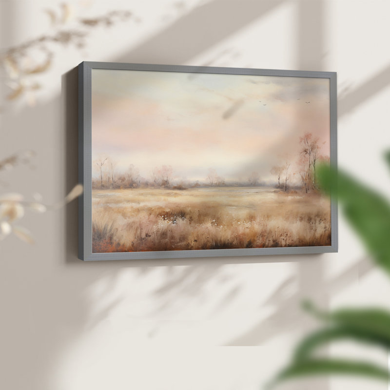 Paysages rétro-DLV III - reproduction encadrée, H 8 po x l 10 po