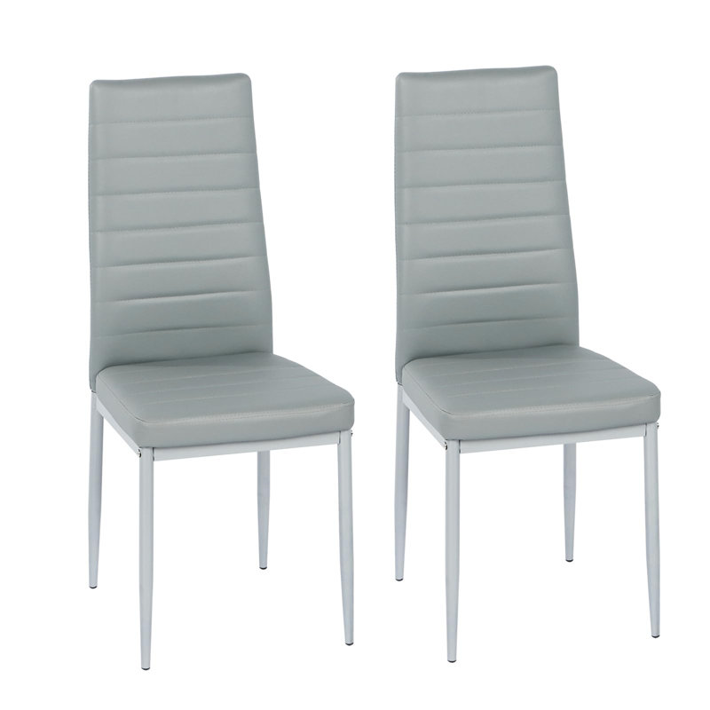 Cassondra 2 - Person Dining Set, Grey, Grey, Grey