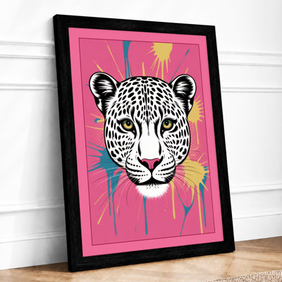 Leopard Energy Modern 1 Piece Single Picture Frame Wall Art