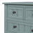 Narrow Console Table, Slim Sofa Table With Three Storage Drawers And Bottom Shelf-1195579767