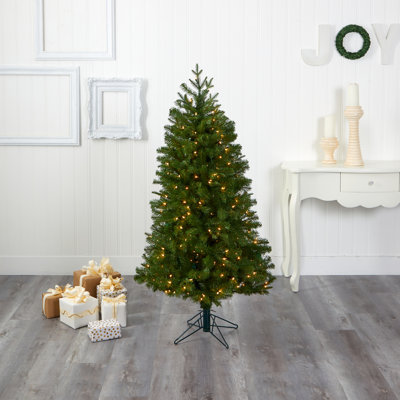 Easy Set-Up Lighted Christmas Tree