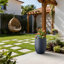 Grand pot de fleurs pour l'extérieur avec trou de drainage l 12,5 po x H 16,5 po-174648653-192713811