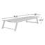 Ensemble de chaises longues inclinables de 76,5 po Petrie-26860164