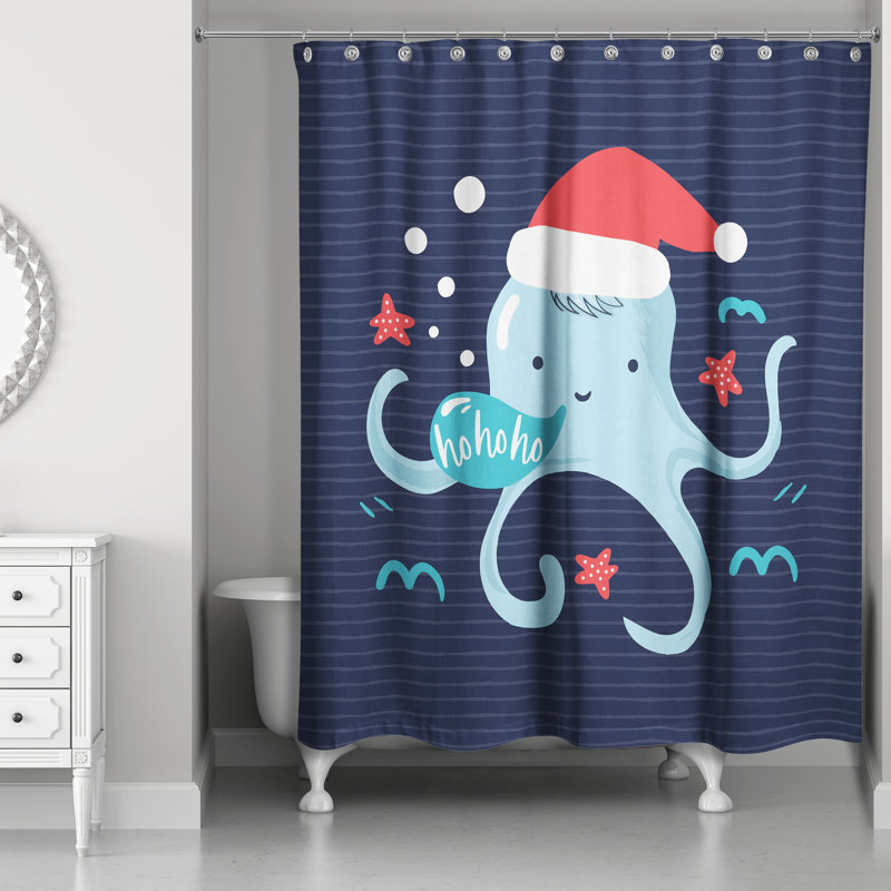 Rideau de douche simple ho-ho Kristine