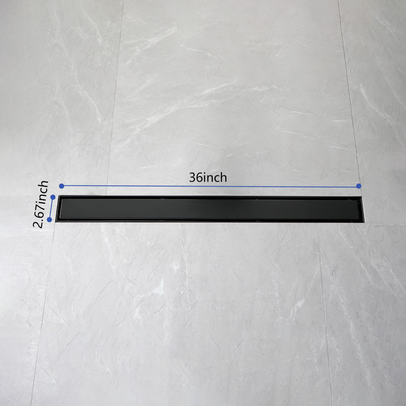36" W Linear Shower Drain