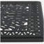 Ensemble de salle à manger 7 pièces en fonte d'aluminium toutes saisons comprenant 2 chaises pivotantes, 4 chaises de salle à manger et une table rectangulaire avec cadre noir (même SKU: W1710S00367)