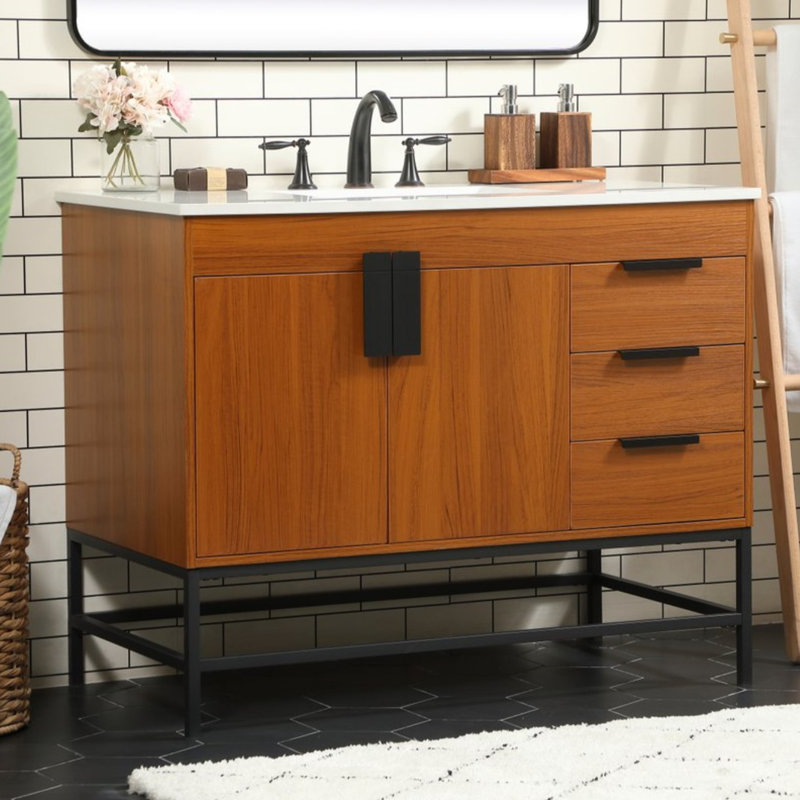 Ensemble de meuble-lavabo simple 42 po Eugene, Teck