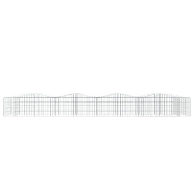 Avaiah Silver Metal Fence Panels Included