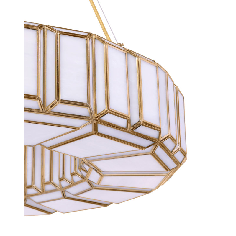 Lustre en laiton 16 lumières Belmont
