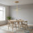 40 Inch Modern Chandelier 5-Lights Kitchen Island Pendant LED Dimmable Stairs Entryway Foyer-2125416799