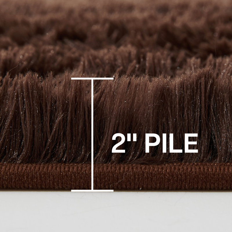 Tapis à poils longs 4X6 pour salon, chambre à coucher ou dortoir