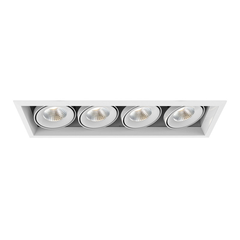 Ensemble de 4 lumières encastrées multiples 4 lumières