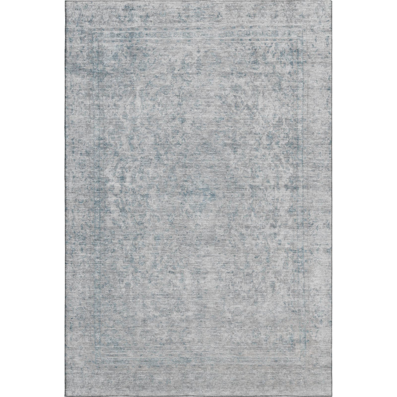 Premium Machine Washable Baford AMF1645 Global Rug, Rectangle 3' x 5'