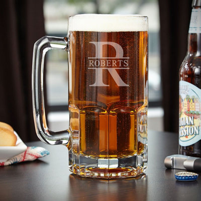 Joosua Grande tasse à bière en verre