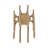 Jisselle Decorative Pillar Candle Holder for Home Decor - Modern Tabletop Candle Holder or Floor Accent for Living Room Decor - Gold & Metallic-1759155090