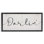 «Darlin 'Sentiment Elegant Cursive Floater Canvas Wall Art» par Daphne Polselli