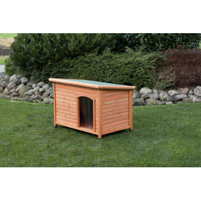  Brown Wood Insulated Dog House