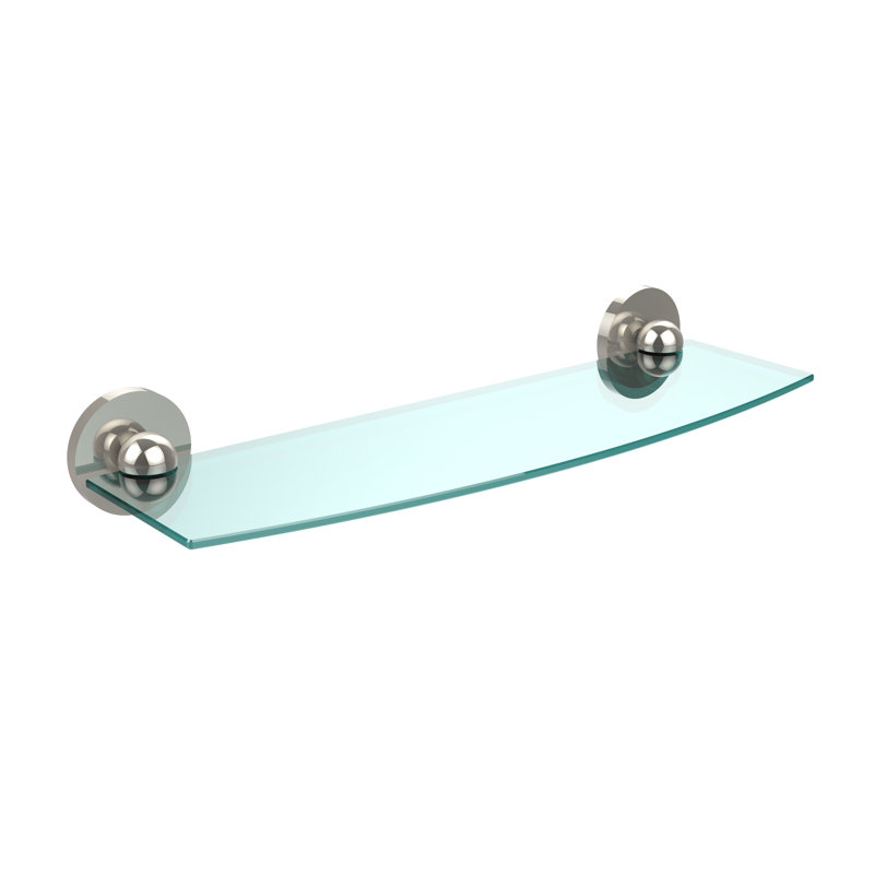 Étagère murale support Goble, 18 po, Nickel poli