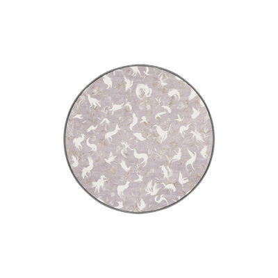 Tapis gris soyeux et moelleux