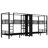 Twin Size Quadruple Metal Bunk Bed With Built-In Storage, Sturdy Frame, And Noise-Reduced Design For Optimal Space Utilization And Safety-688351249