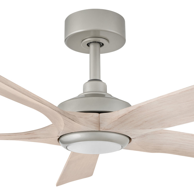 Ventilateur intelligent 58 "Hinkley Fan Layton, Bois de frêne blanchi