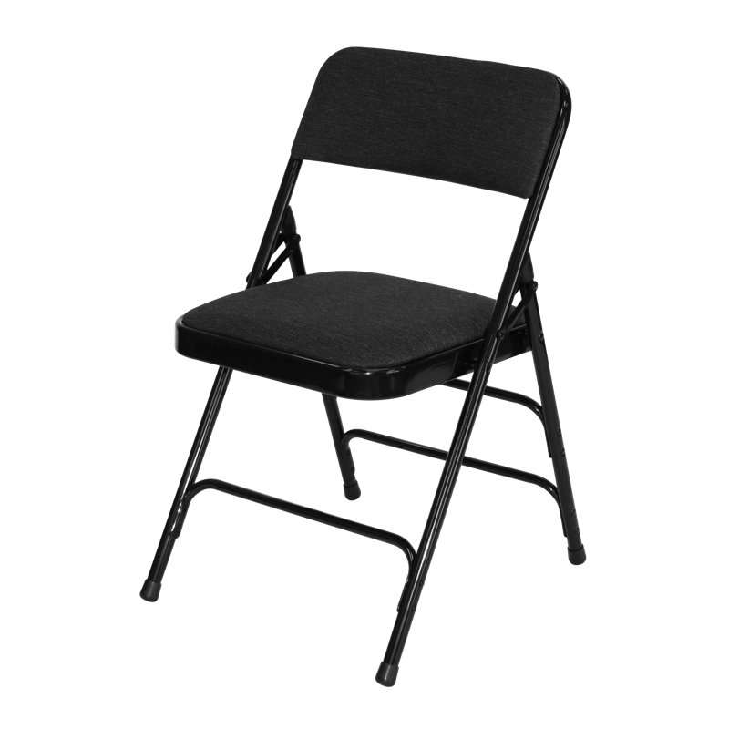 Chaise pliante Rhino, Noir