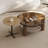 Modern Simple Style Coffee Table Set