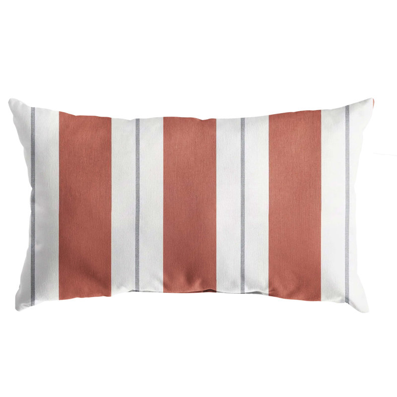 Housse et insert de coussin rectangulaire intérieur / extérieur Ansen Sunbrella®, 16 po x 26 po, Bleu