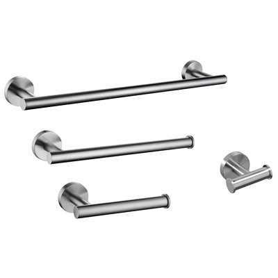 4 - Piece Bathroom Hardware Set
