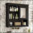 32'' Bathroom Wall Cabinet With Mirror, Wall Mounted Medicine Cabinet With 4 Shelves, Mirrored Door Over Toilet Storage Cabinet& Adjustable Shelves