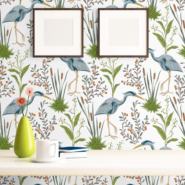 Beachcrest Home Aalin Peel & Stick Wallpaper & Reviews | Wayfair