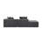 101.5-inch L-shaped modular sofa
