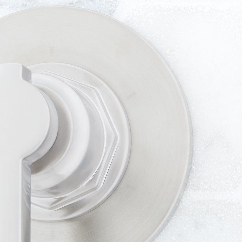 Greyfield Inverseur de douche mural avec valve, Nickel brossé