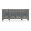 Buffet lilas avec pieds hauts