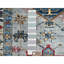 Tapis unique 8 pi 9 po x 11 pi 9 po gris