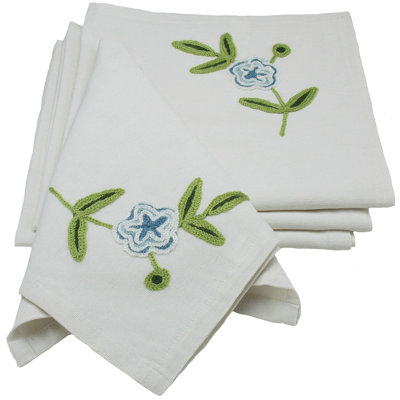 Serviette de 21 po Flora Linens