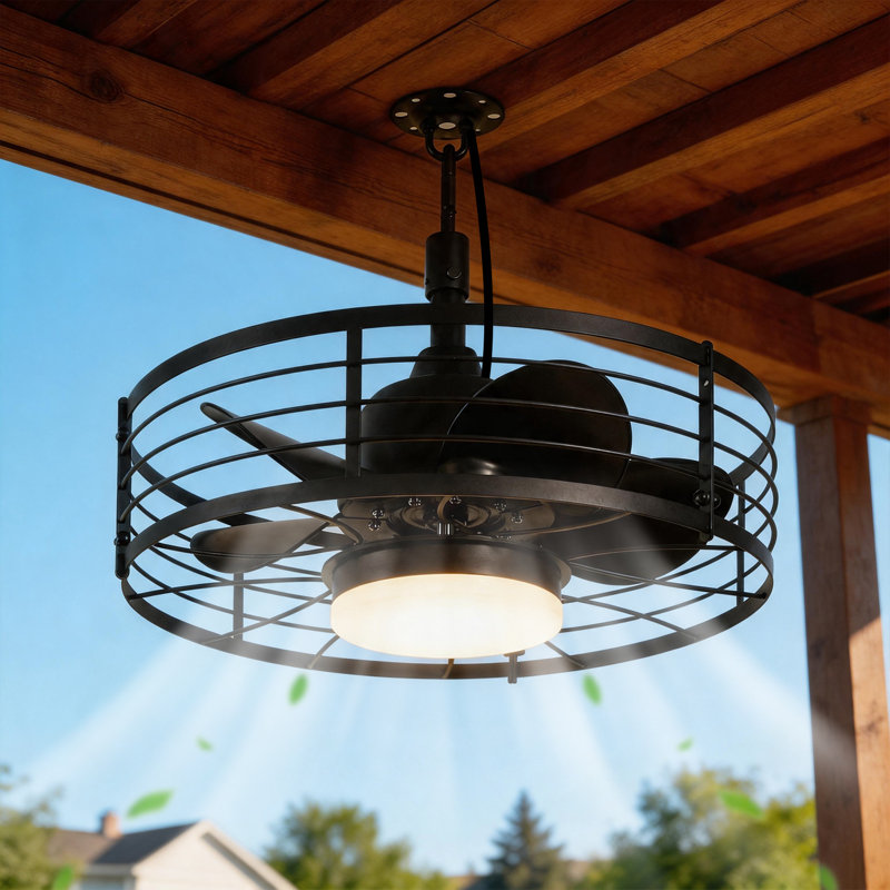 Ventilateur de plafond extérieur 19,6 po