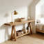 Console, entrée en bois naturel pour entrée - standard