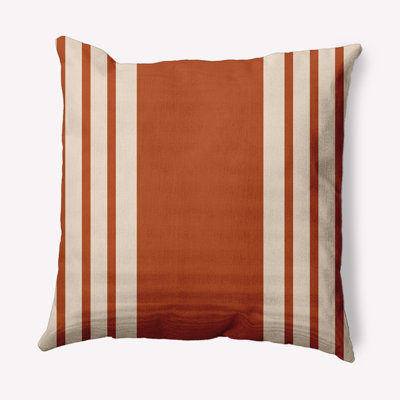 Stripe Decorative Throw Pillow Square