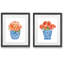 Sweet Peony I - ensemble de 2 reproductions d'art sur papier