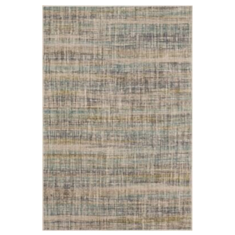 Tapis brun / gris Fowler, Rectangle 9 pi 6 po x 12 pi 11 po