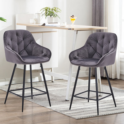 Johnie Counter Stool with Metal Frame
