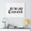 The Lord Stood Me - Wrapped Canvas Print-411652296