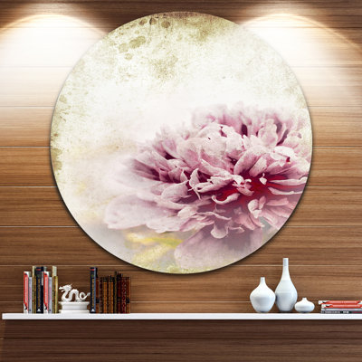 «Pink Peony in Vintage Style», impression