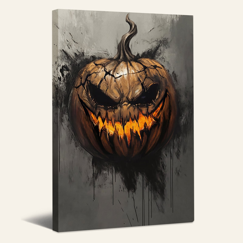 Art mural sur toile Spooky, H 18 po x l 12 po